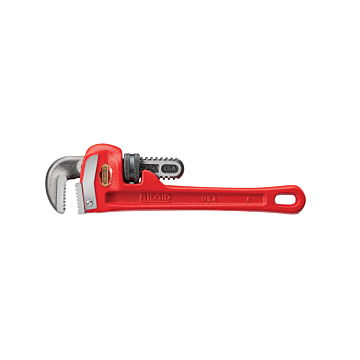RIDGID 8" Heavy-Duty Straight Pipe Wrench, 31005