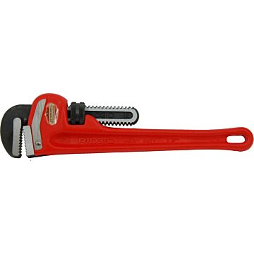 RIDGID 12" Heavy-Duty Straight Pipe Wrench, 31015