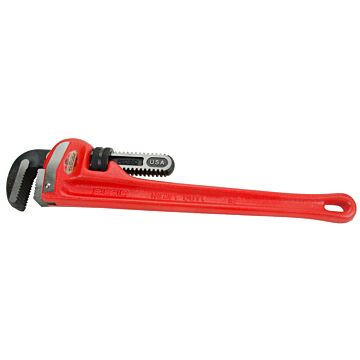 RIDGID 18" Heavy-Duty Straight Pipe Wrench, 31025