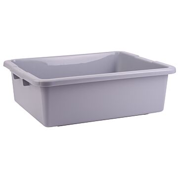 Rubbermaid 7.6 gal Gray Polyethylene Rectangular Utility Box
