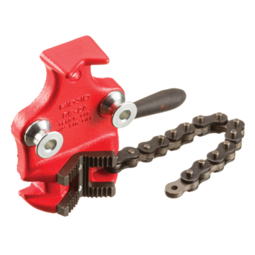 RIDGID BC2A 1/8" - 2" Bottom Screw Bench Chain Vise, 40175