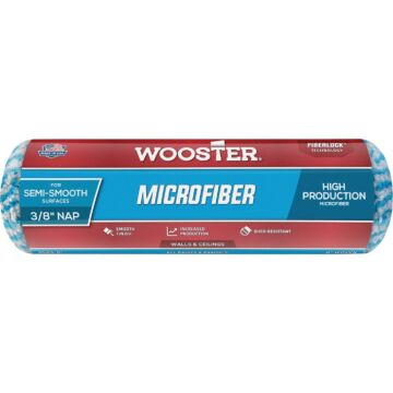 WOOSTER Microfiber Roller Cover - 9 in. x 3/8 in. Nap