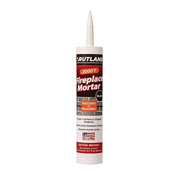 Rutland Fireplace Mortar (Black) 10.3 oz
