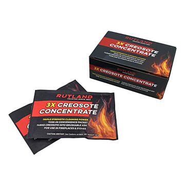 Rutland Creosote Concentrate Packets, Triple Power Creosote Remover