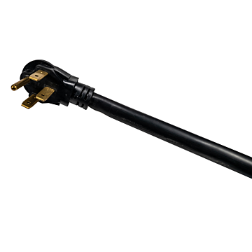 Southwire 9046SW8808 - Coleman Cable 90468808 50-Amp 4-Wire Range Power Cord  6-Foot, 6', Black