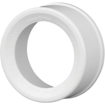 Charlotte Pipe 4 In. SPG x 3 In. Hub Schedule 40 DWV Reducing PVC Bushing