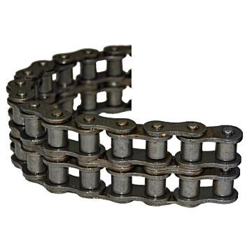 Timken #120-2R Premium Riveted Double Strand Roller Chain, 10' Box