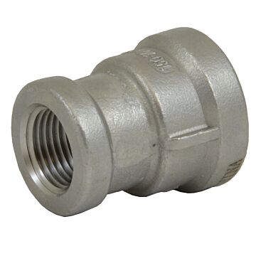 Trenton Coupling 1/2 x 3/8 in FNPT Pipe Reducing Coupling