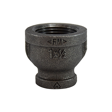 Midland Industries 3 X 2 BLACK REDUCNG COUPLNG