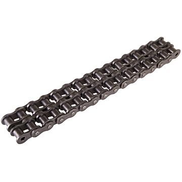 Timken #60-2R Premium Riveted Double Strand Roller Chain, 10' Box