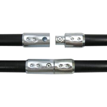 SootEater Fiberglass Chimney Cleaning Extension Rod (2pk) 3 ft