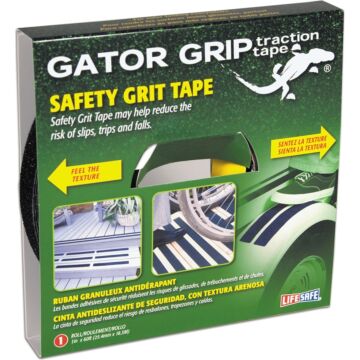INCOM LIFESAFE 1" Black Anti-Slip Walk Safety Tape