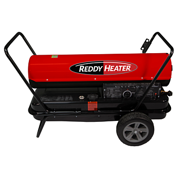 Reddy Heater Forced Air Kerosene Heater 140-180K BTU w/Tstat - 13 gal Tank