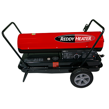 Reddy Heater Forced Air Kerosene Heater 180-220K BTU w/Tstat - 13 gal Tank