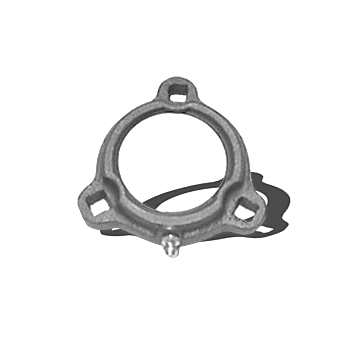 KML 47 mm 71.4 mm Cast Iron Flange Mount Ball Bearing Unit