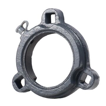 KML 62 mm 90.5 mm Cast Iron Flange Mount Ball Bearing Unit