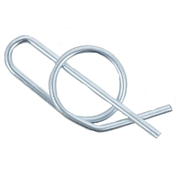 0.072 in 1.456 in Carbon Steel Ring Cotter Pin