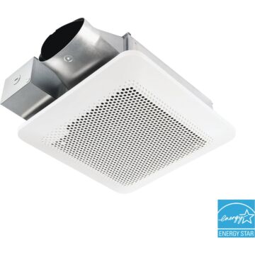 Panasonic 2-Speed WhisperThin Bath Fan - 80/100 CFM
