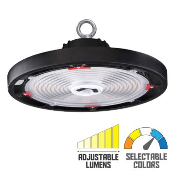 Keystone 100/150/200 W 120-277 V LED Round LED High Bay Fixture