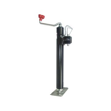 Ram 2000 lb 20-1/4 in BlackPowder Coated Pipe Mount Swivel Jack