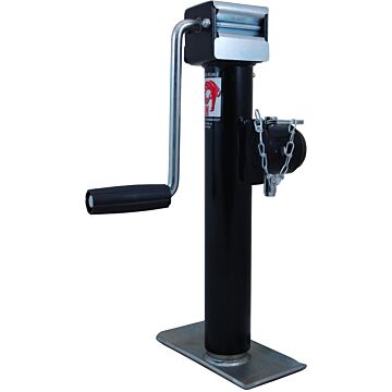 Ram 5000 lb 17-1/2 in BlackPowder Coated Pipe Mount Swivel Jack