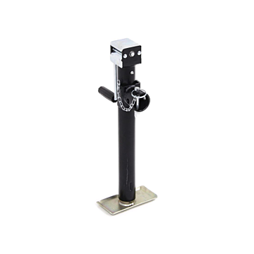 5000 lb 23-1/4 in BlackPowder Coated Pipe Mount Swivel Jack