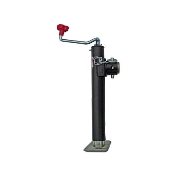 Ram 5000 lb 20-1/4 in BlackPowder Coated Pipe Mount Swivel Jack