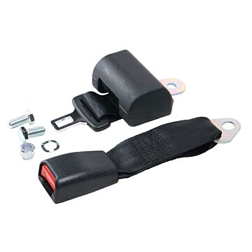 A&I Products 55 in Black Tractor Retractable Seat Belt