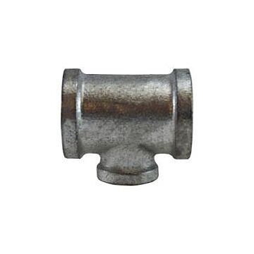 Tee 2 x 1 in Galvanized Pipe Reducing Tee