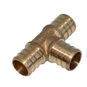 Knox 3/4 x 1/2 x 3/4 in Brass Pex Tee