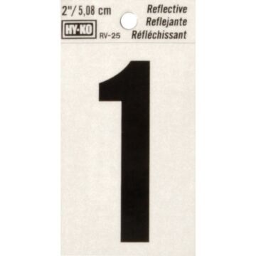 HY-KO Hy-Ko Vinyl 2 In. Reflective Adhesive Number One