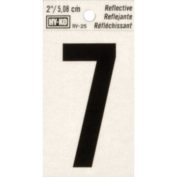 HY-KO Hy-Ko Vinyl 2 In. Reflective Adhesive Number Seven