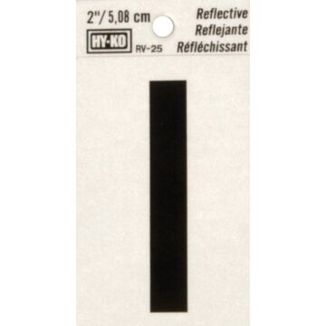 Hy-Ko Vinyl 2 In. Reflective Adhesive Letter, I