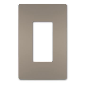 Pass & Seymour radiant® 1-Gang Screwless Wall Plate (Nickel)