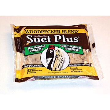 Suet Plus® Wildlife Sciences Suet Plus® 209 11 oz Woodpecker Blend Suet Cake