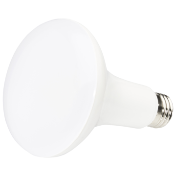 Satco 9.5 Watt; BR30 LED; 2700K; Dimmable; E26; 90 CRI