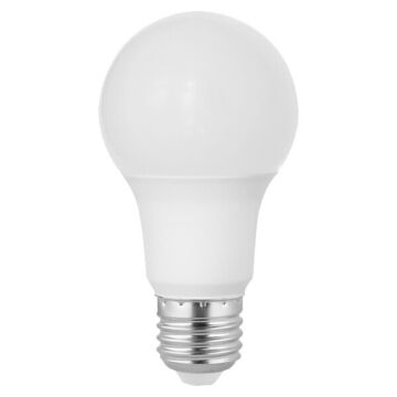 Satco 9 Watt A19 LED - 3000K - Medium base - 220 deg. Beam Angle - 10-Pack