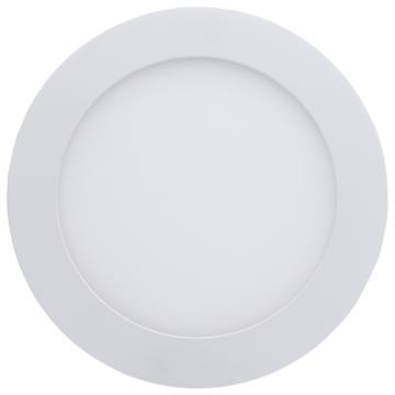 Satco 12 Watt LED Dimmable Direct Wire Round Downlight (White) 6 in.