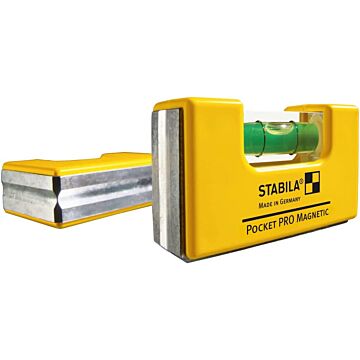 Stabila 3 in. Bubble Magnetic Pro Pocket Level