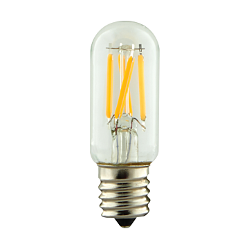 Satco 3.5 Watt - T7 LED Filament - Clear - Intermediate base - 3000K - 350 Lumens - 120 Volt - Carded