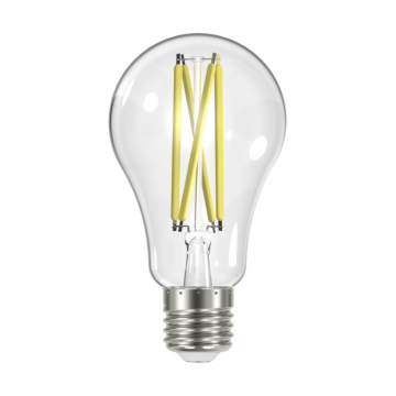 Satco 12.5 Watt A19 LED Filament - Clear - Medium Base - 5000K - 90 CRI - 120 Volt