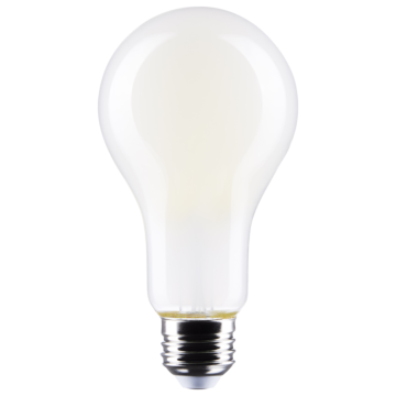 Satco 18.5 Watt - A21 LED - Frost Finish - Medium base - 3000K - 120 Volt