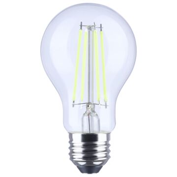 Satco 8W A19 LED Glass Bulb (Green)