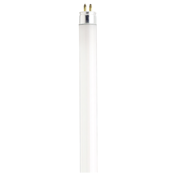 Satco 8 Watt - T5 - Preheat Fluorescent - 3000K Warm White - 52 CRI - Miniature Bi Pin base