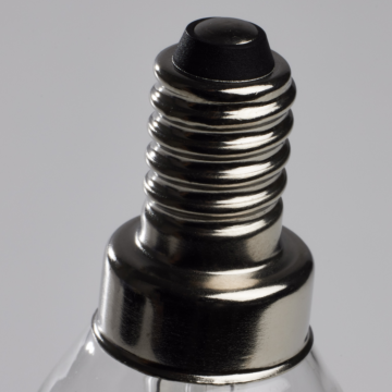 Satco 4 Watt G16.5 LED Filament - Clear - Candelabra base - 90 CRI - 2700K - 120 Volt