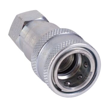 Safeway NPTF 1/4 in -40 to 223 deg F Poppet Seal Coupling