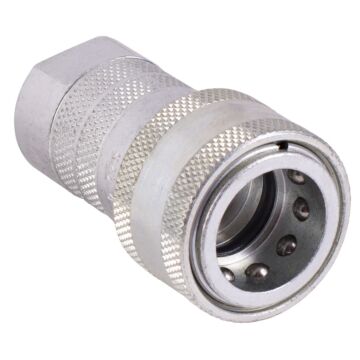 Safeway 1/2 in-14 NPT 3000 psi Quick Connect Hydraulic Hose Coupling