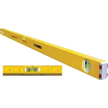 Stabila 48 in. Dual Measuring Stick & Aluminum Box Level