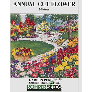 Rohrer Seeds Lobularia Maritima Dwarf 7-14 Scatter and Lightly Cover Annual Cut Mixed Flower Seeds