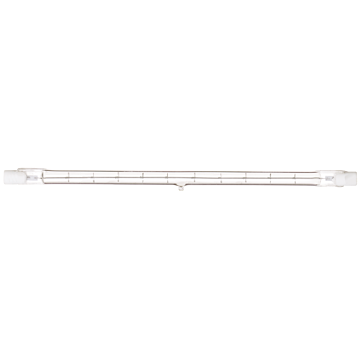 Satco 1500 Watt - Halogen - T3 - Clear - 1500 Average rated hours - 30000 Lumens - Double Ended base - 240 Volt